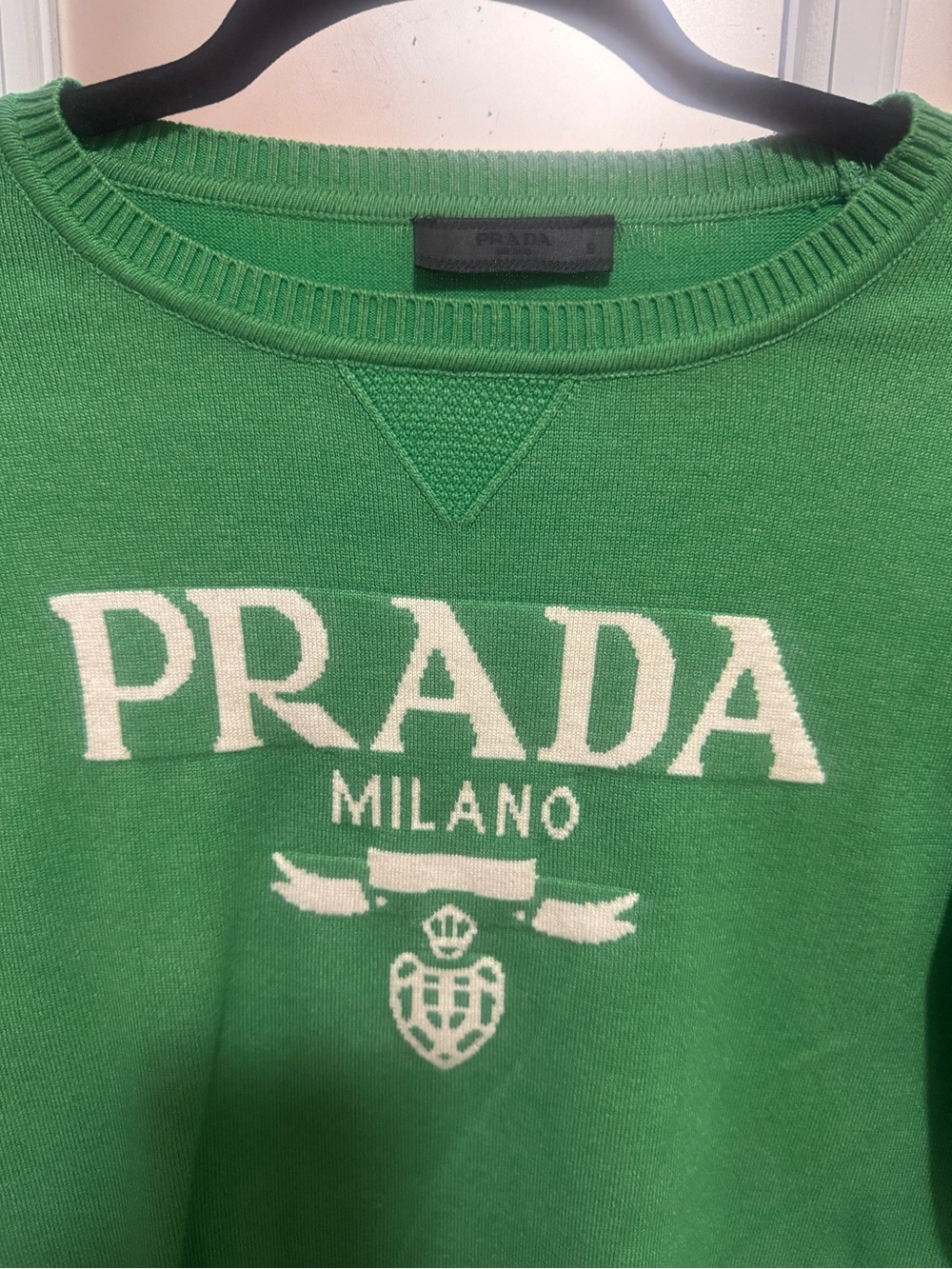 Prada green sweatshirt - Picture 2 of 5